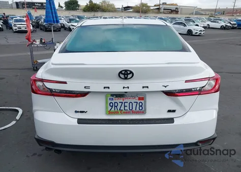 2025 Toyota Camry Se from USA, damaged, VIN 4T1DAACK6SU110334